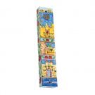 Yair Emanuel Small Wooden Mezuzah With Jerusalem Gates