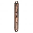 15cm Copper Mezuzah with Scrollwork