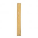 15 cm light wood mezuzah with a natural wood grain