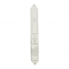 12cm Silver and Plastic Mezuzah with V’Ahavta Blessing