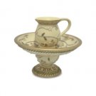18 CM Polyresin ""Final Waters Pitcher"" with Matching Bowl