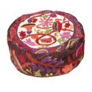 Yair Emanuel Hand Embroidered Hat – Birds and Flowers
