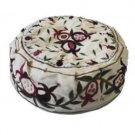 Yair Emanuel Hand Embroidered Hat – Pomegranates and Vines