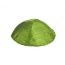 Yair Emanuel Green Polysilk Kippah