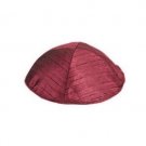 Yair Emanuel Red Polysilk Kippah