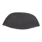 21 cm frik knitted kippah in black