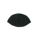 22 cm ""freak"" style knitted kippah in black