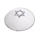 Knitted Star of David Kippah