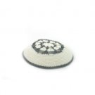 16 cm knitted kippah with crochet