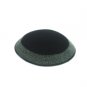 16 cm knitted black and gray kippah