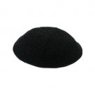 15 Centimeter Small-Sized Black Knitted Kippah