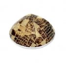 Kippah with Alligator Skin Pattern