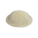 17 Centimeter Corduroy Kippah with Lined Pattern