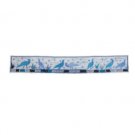 Yair Emanuel Raw Silk Applique Atara with Birds in Blue