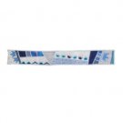 Yair Emanuel Raw Silk Applique Atara with Blue Crowns