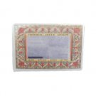 Small microfiche with pomegranate decorations