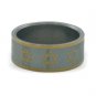Set of 6 Stainless Steel Rings with Star of David Engravings