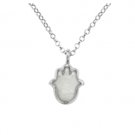 Grained Hamsa Necklace