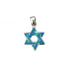 1.7 Centimeter Sterling Silver Star of David Pendant