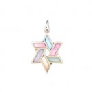 Sterling silver pendant with Star of David