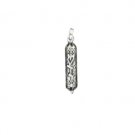 Mezuzah Pendant with Filigrees in Metal