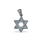 Tangled Triangles Star of David Pendant