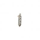 Mezuzah Pendant with Hebrew Letters