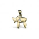 Golden Colored “Chai” Necklace Pendant