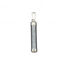 3 cm sterling silver pendant with a glass mezuzah