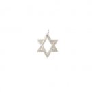 Sterling Silver Pendant with Two Pieces of Welded Metal