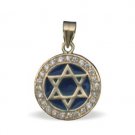 Encircled Star of David Pendant