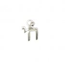 Sterling Silver Pendant with a ""Chai"" Symbol 