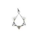Unique Open Design Star of David Pendant