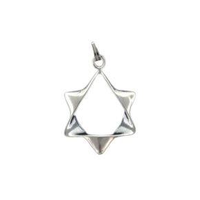 Unique Open Design Star of David Pendant