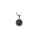 Rhodium Pendant with a Lazer-Etched Sh'ma Prayer