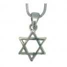 40 cm silver necklace with pendant
