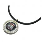 Set of 2 Stainless Steel Pendants with Hoshen Symbol