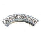 Silver Washing Basin with Diamond Shapes