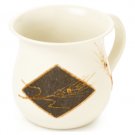 Metal Washing Cup with Wheat in Diamond