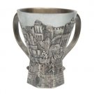 15 cm ritual hand washing pitcher in grey wash