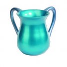 Yair Emanuel Large Turquoise Anodized Aluminum Washing Cup