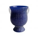 17 cm blue ritual hand washing cup with clear handles