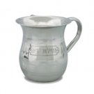 14 cm Stainless Steel Hand Washing Cup with Hebrew Blessing
