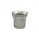 11 cm stainless steel silver ritual hand washing cup with engraving