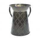 14 Centimeter Ritual Hand Washing Cup in Tin in Brown
