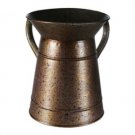 15 Centimeter Tin Ritual Hand Washing Cup with Spotted Design