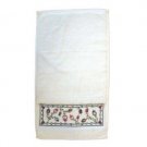 Yair Emanuel Ritual Hand Washing Towel with Embroidered Pomegranates