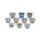 Set of 10 Assorted Plastic Washing Cups