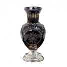 Hazorfim Vase in Crystal and Sterling Silver