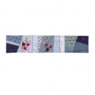 Yair Emanuel Pomegranate Themed Runner in Blue